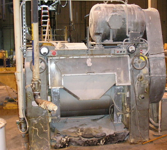 MULLINS MFG. CO. THREE ROLL MILL WITH OFFSET ROLLS