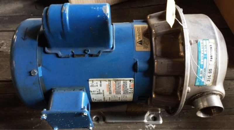 Gould Model 2STSC4D4 NPE Series 316 Stainless Stee Centrifugal Pump