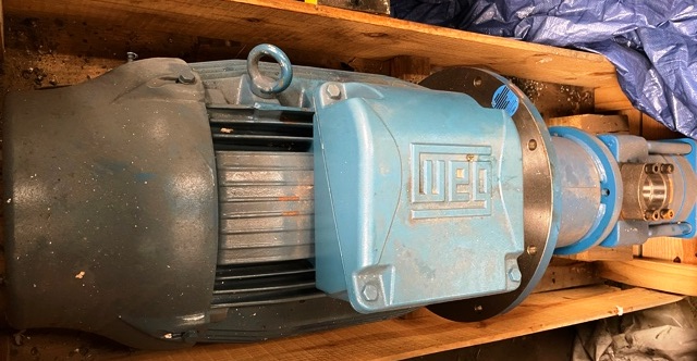 100 HP Colfax Pump 220/440 Volts Serial #SF1935