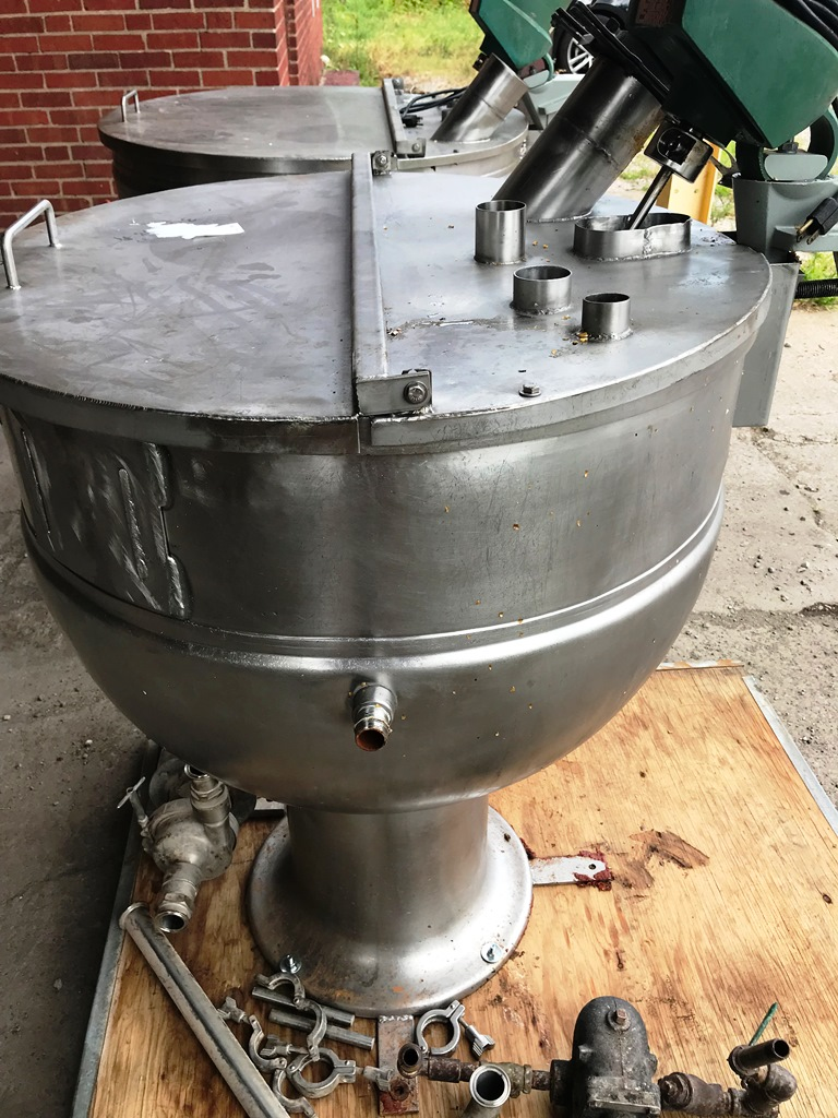 60 Gal Stainless Steel Pedestal Stand Steam Jacketed Kettle