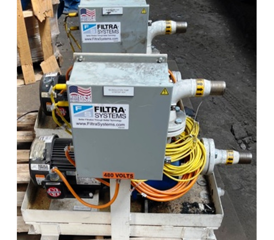 Filtra System Comprised of (2) 5 HP. AMT 3655-95 Sprinkler/Booster Pumps